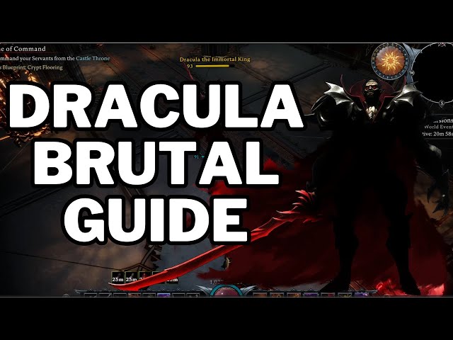 Dracula the Immortal King - Brutal Mode Walkthrough/Guide