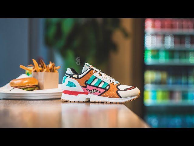 The Simpsons x Adidas ZX 10000 "Krusty Burger": Review & On-Feet