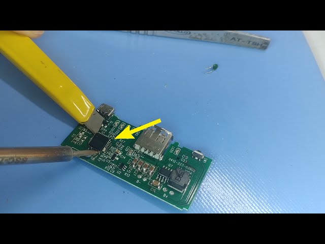 11.SMD 부품 쉽게 빼는방법ㅣEasy way of SMD parts  removal.
