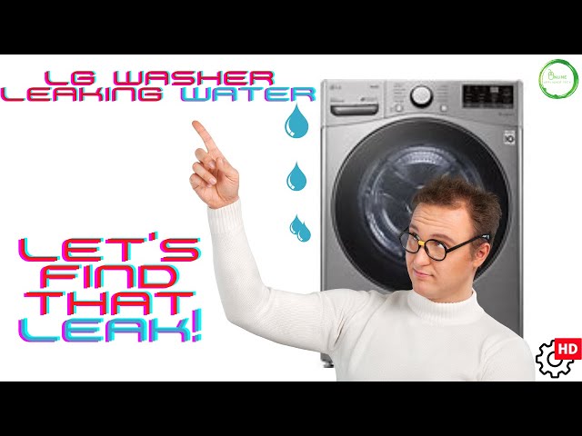 Leaking LG Washer: How To Fix It & Replace Water Inlet Valve