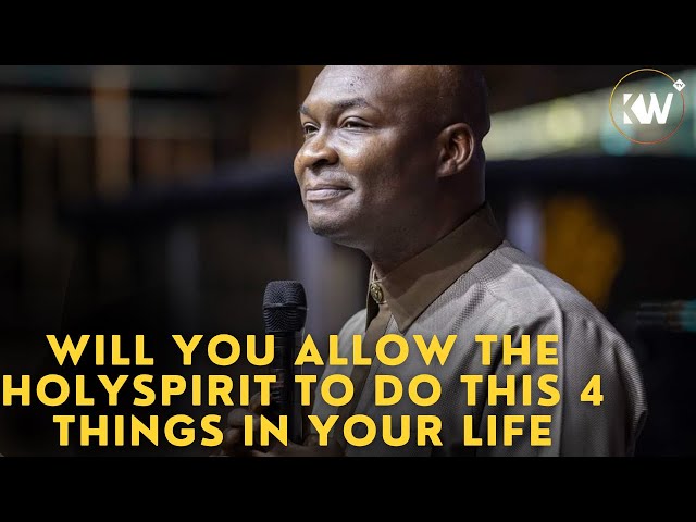 YOU WILL SEE THESE 4 GREAT THINGS IN YOUR LIFE IF YOU ALLOW THE HOLYSPIRIT - Apostle Joshua Selman