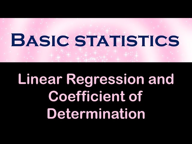 Chapter 4.2: Linear Regression and Coefficient of Determination - Healthcare Perspective