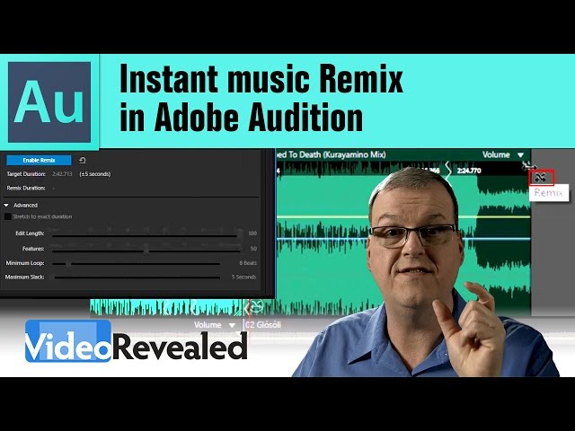 Instant music Remix in Adobe Audition