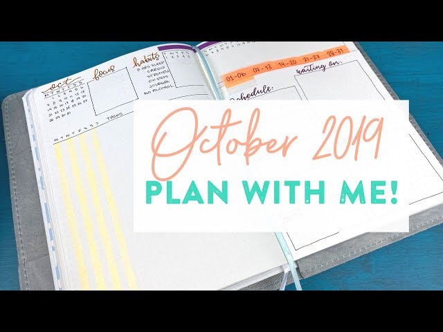 Plan With Me: October, 2019
