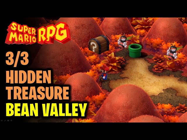 Bean Valley: All 3 Hidden Treasures Locations | Super Mario RPG