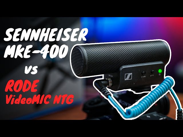 Impressed with the Sennheiser MKE-400 (vs Rode Videomic NTG)