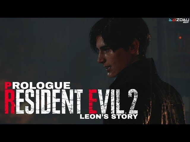 Resident Evil 2 Remake (2019) Walkthrough - Leon - #1 - Prologue (PS4)