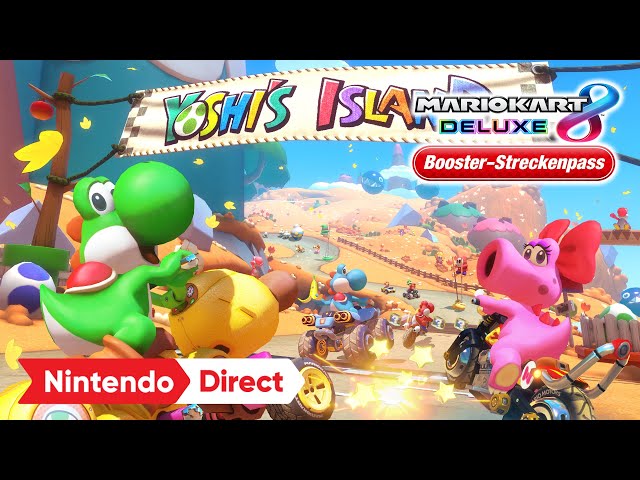 Welle 4 des Mario Kart 8 Deluxe – Booster-Streckenpasses erscheint im Frühjahr für Nintendo Switch!