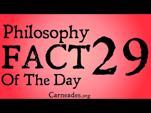 Philosophy Fact of the Day 29 #Shorts