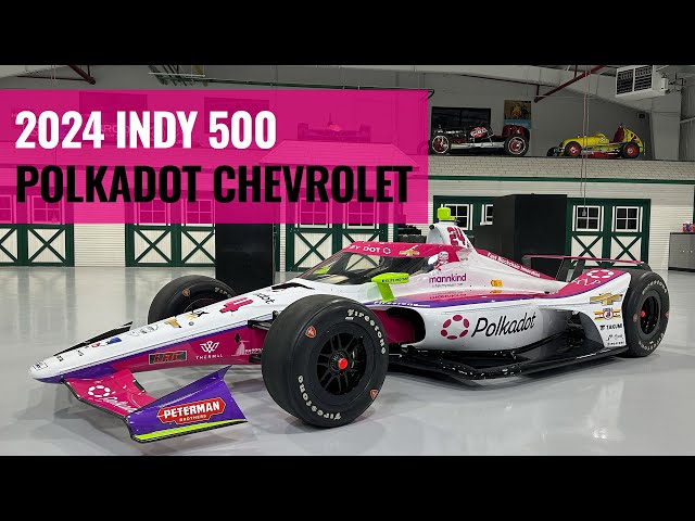 Indy 500 Car Reveal! The Polkadot Indycar is Here!