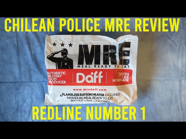 Chilean police red line MRE no 1 review