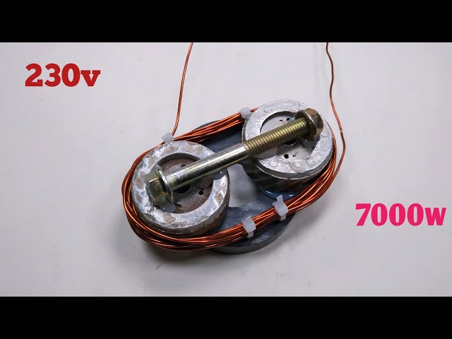 Free Electricity Magnetic Power Generator 230v 7000w Use Copper Coil Transformer Ac Motor Energy