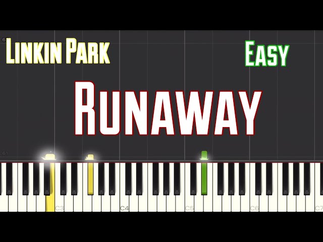 Linkin Park - Runaway Piano Tutorial | Easy (without screaming part)