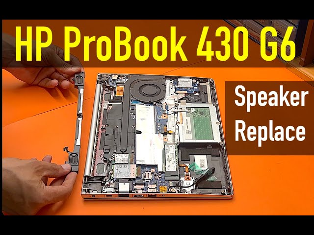 HP ProBook 430 G6 Speaker Replacement Repair