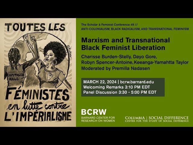 Marxism and Transnational Black Feminist Liberation