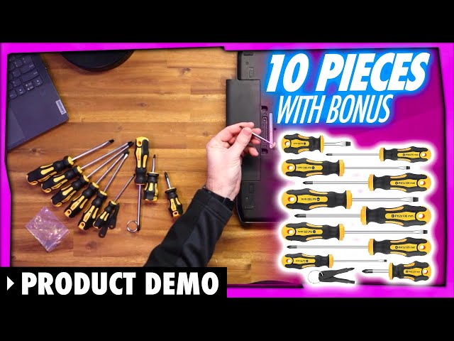 The best-selling $10 screw driver set on Amazon doesn't suck - and it's actually 12 pieces!