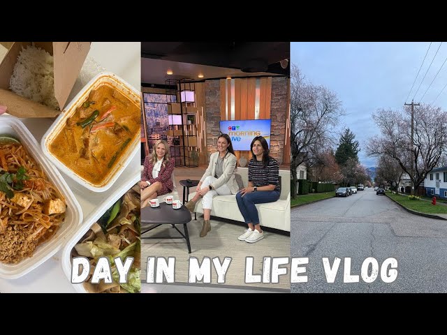 Vlog| On live TV 📺 Hot yoga 🧘‍♀️ & Date night ❤️
