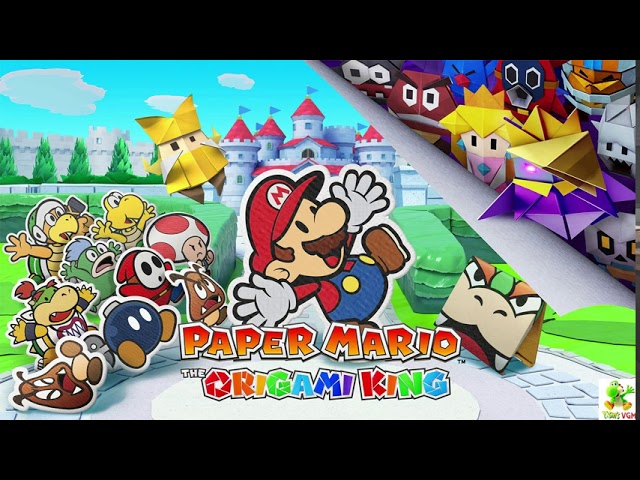 Battle with King Olly - Paper Mario: The Origami King OST
