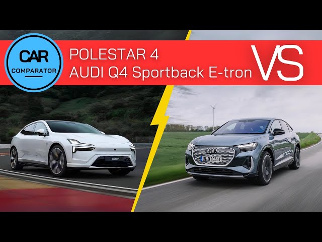 Polestar 4 vs Audi Q4 Sportback E tron | 2024 | All specs compared!