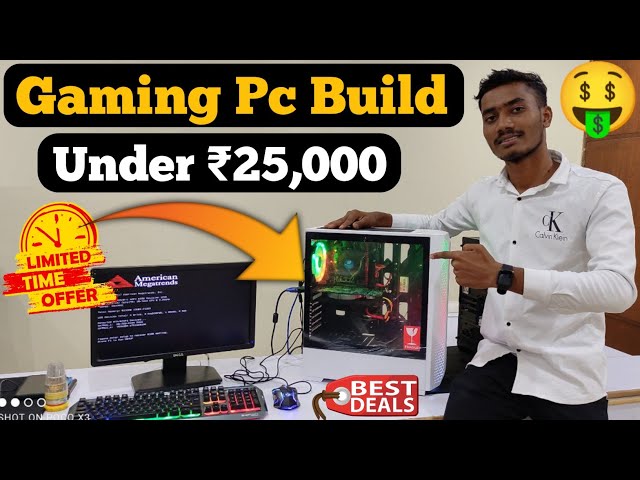 Budget Pc Build Under 25000 Nehru Place India | 25k gaming pc build | gpu, processor, ram, SSD, hhd