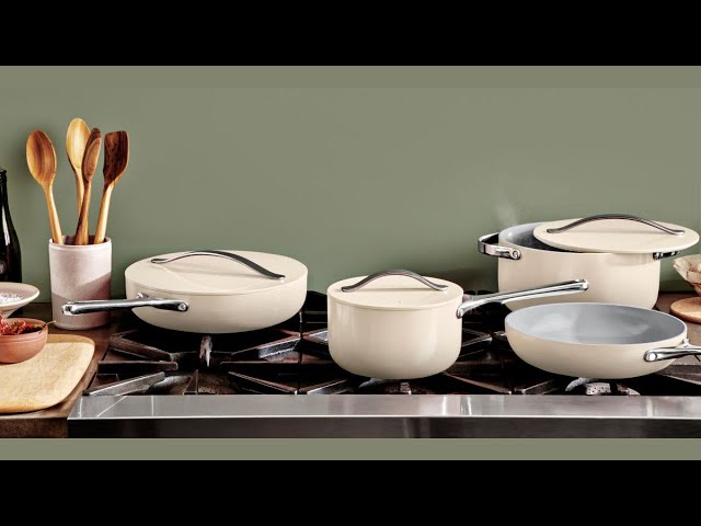 Why choose Caraway? The answer lies in non-stick ceramics that will revolutionize the way you cook!