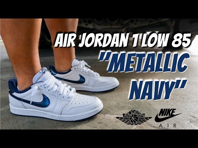 Are These Slept On? Air Jordan 1 Low 85 "Metallic Navy" | Review & On Feet