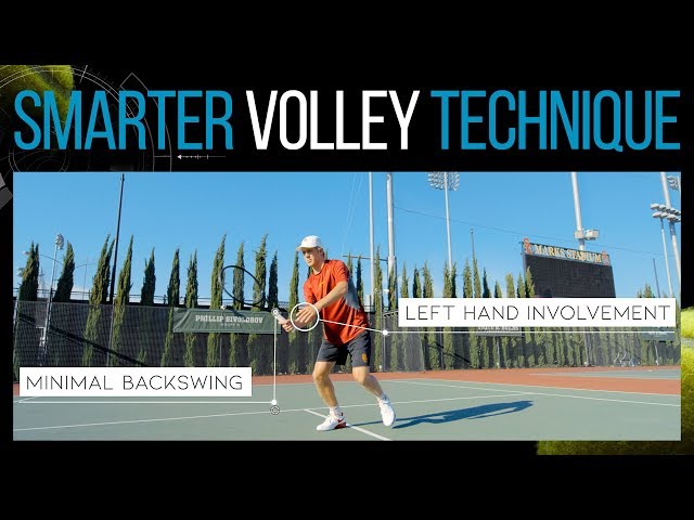Tennis Volley Lesson (Smarter Volley Technique)