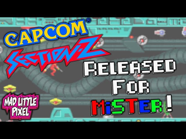 Section Z 1985 Capcom Arcade Shoot 'Em Up Released For MiSTer FPGA!