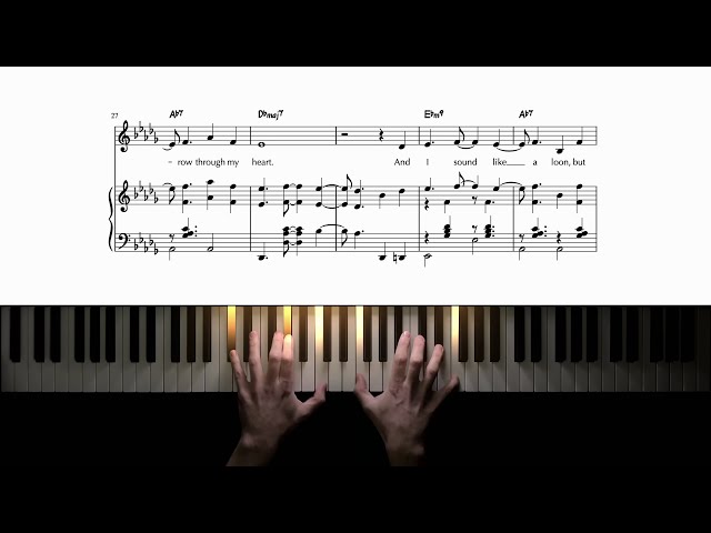 Laufey − From the Start − Jazzy Piano Cover + Sheet Music