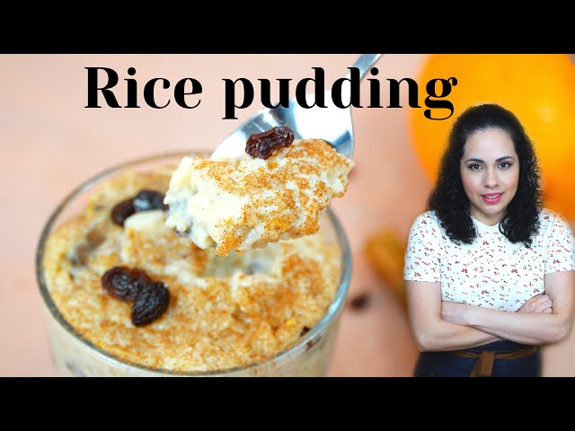 RICE PUDDING recipe | THE BEST rice pudding recipe with PILONCILLO CINNAMON AND RAISINS