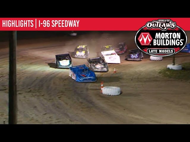World of Outlaws Morton Buildings Late Models I-96 Speedway, August 29th, 2019 | HIGHLIGHTS