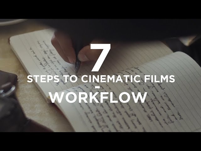 7 STEPS to make a CINEMATIC FILM - FULL WORKFLOW