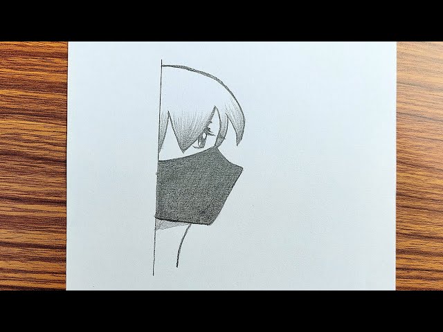 Easy Anime drawing  // easy Anime drawing for beginners // easy drawing