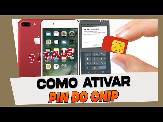 Como Ativar o Codigo Pin do Chip no iPhone 7 e 7 Plus