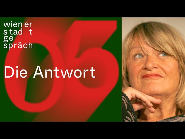 Alice Schwarzer: Die Antwort | Wiener Stadtgespräch