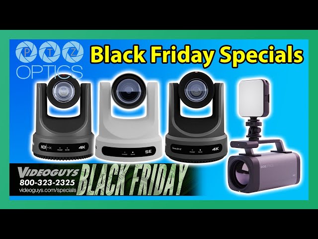 Black Friday Sale | PTZOptics PTZ Cameras