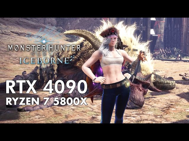 RTX 4090 | MONSTER HUNTER WORLD: ICEBORNE - VS 2 RAJANG QUEST - 4K - No DLSS, Max
