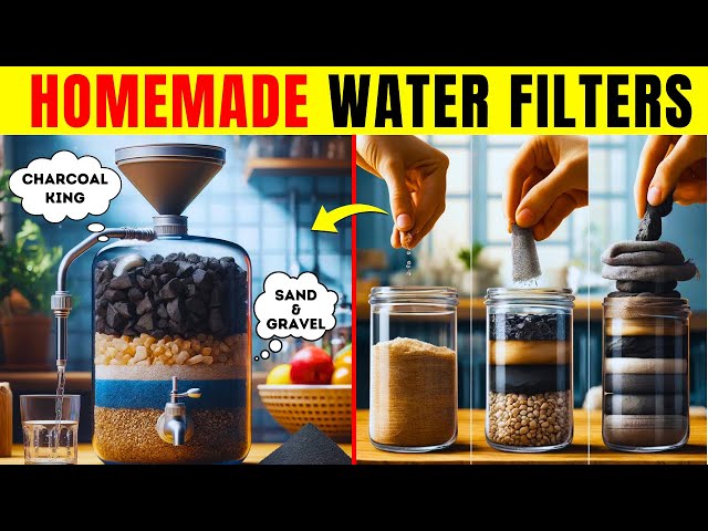 Say Goodbye to Contaminants: Build Your Own Water Filters at Home