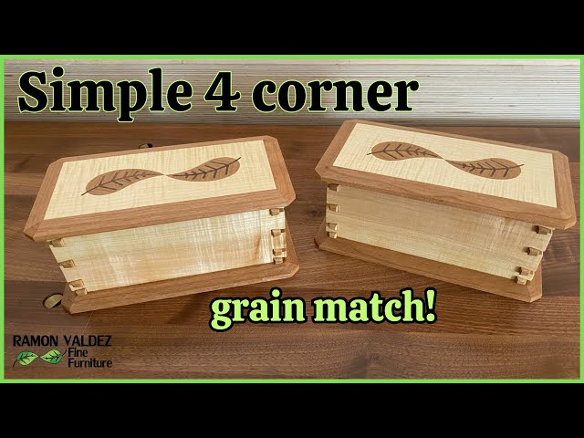 Boxes with grain matching on all four corners? Easy!