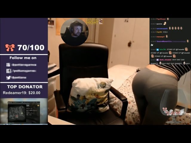 FORSEN REACTS to Hot Twitch Girls Compilation w/ Chat