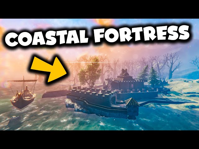 Coastal Fortress | There's almost everything! | Valheim