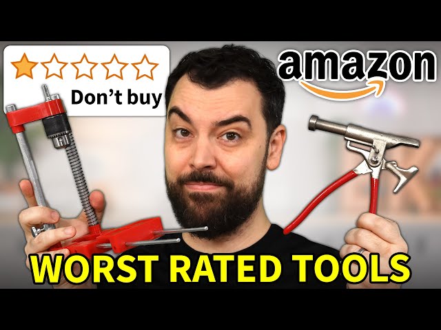 Testing 5 of the Worst Rated Tools on Amazon (under $15)
