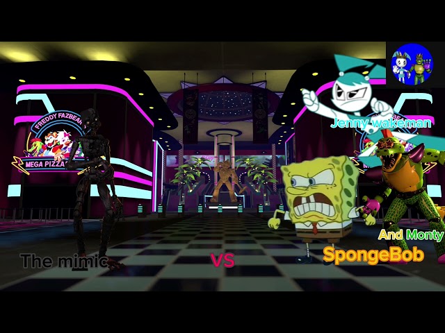 SpongeBob vs the mimic (defeat lyrics )