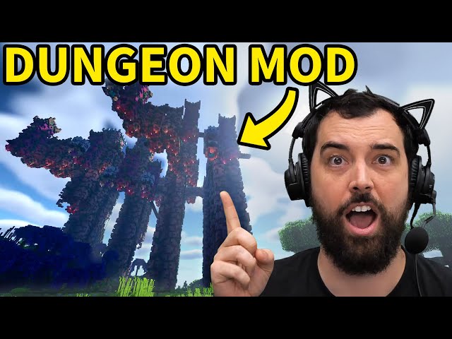 What are DUNGEONS like in Minecraft with 217 Mods?