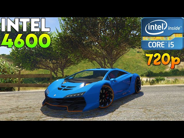 GTA 5 Test On Intel HD Graphics 4600 | i5 4590