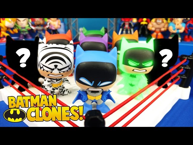Crazy Batman Toys Shake Rumble w/ Clone Mystery Minis Unboxing by KIDCITY
