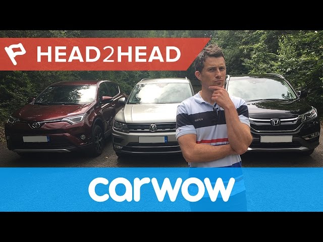 Volkswagen Tiguan vs Honda CR-V vs Toyota RAV4 review | Head2Head