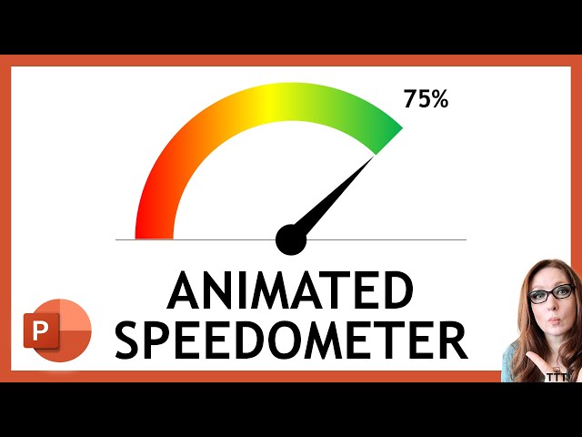 Create an Animated Speedometer/Gauge in PowerPoint | Creative and Fun Slides