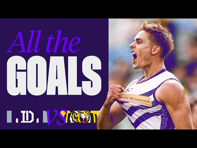 Check out all the goals from Freo ⚓️ v Richmond 🐯