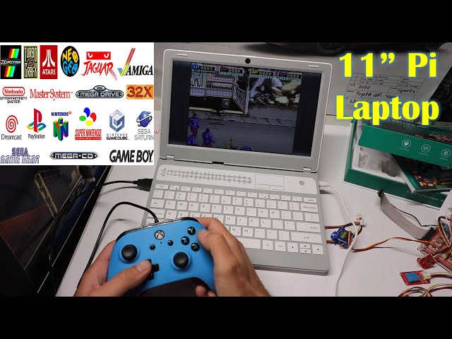New Raspberry Pi 4 Laptop - Crow Pi L Advanced Kit